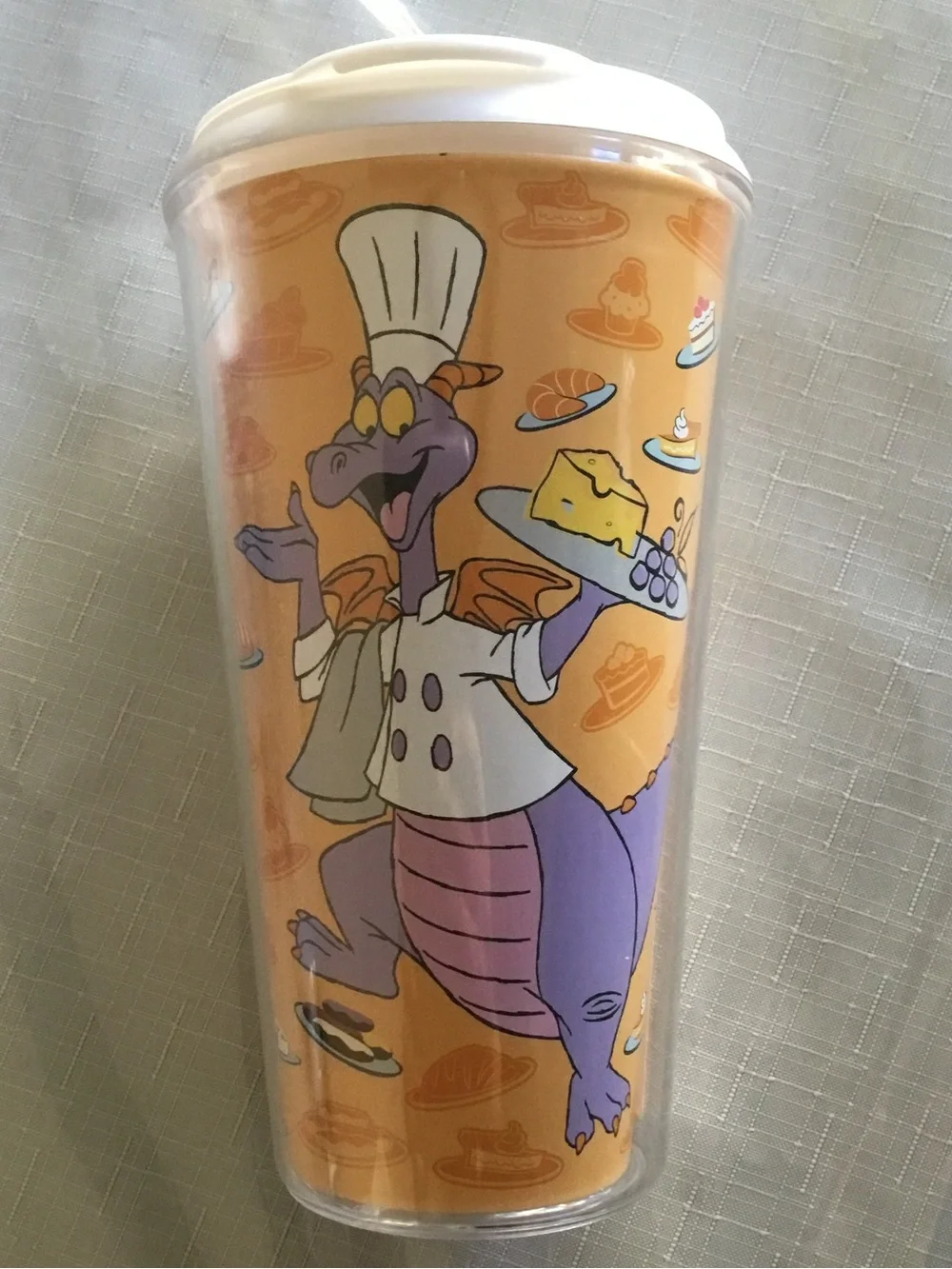 New Disney Figment Travel Tumbler Cup 